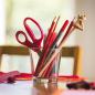 Preview: Fiskars Kinderschere 13cm rot 6+